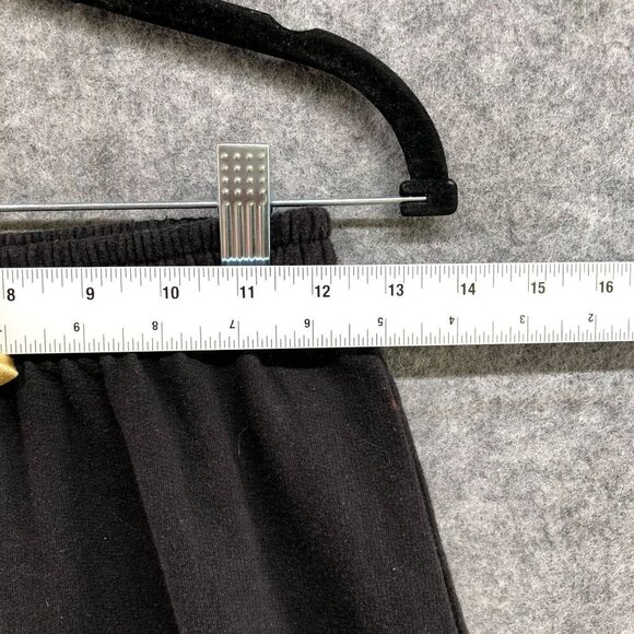 Def Leppard Jogger Sweatpants Womens M Black High Rise Graphic - Picture 7 of 9